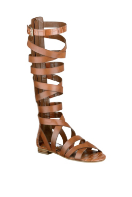 Alina Flat Gladiator Sandals | GUESS.com