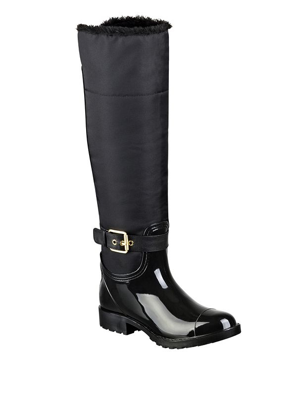 Cicely Knee-High Rain Boots | GUESS.com