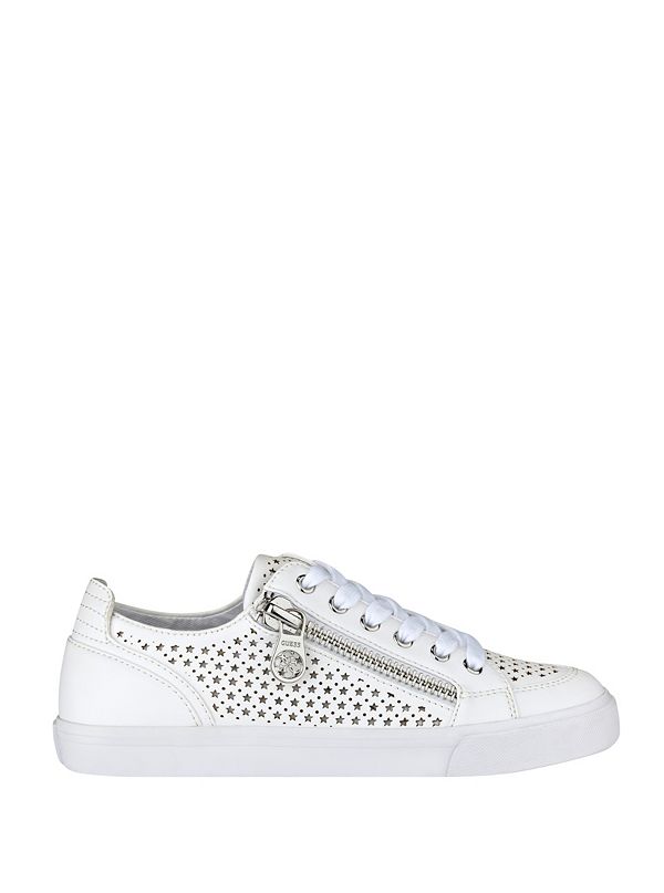 Gianah Star Perforated Sneaker | GUESS.com