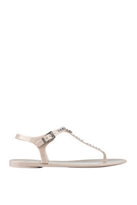 Jasera T-Strap Sandals | GUESS.com