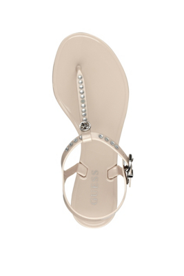 Jasera T-Strap Sandals | GUESS.com