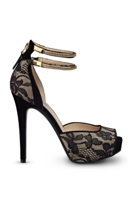 guess lace heels
