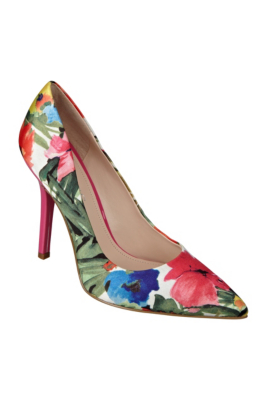 Neodan Floral-Print Pumps | GUESS.com