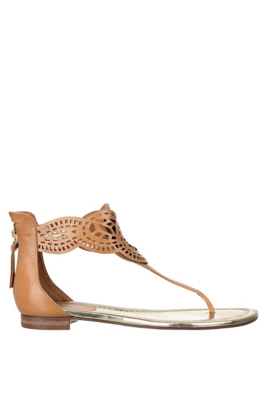 Rolisa Perforated Sandals | GUESS.com