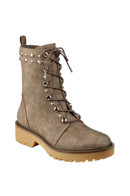 Weis Studded Combat Boots | GUESS.com