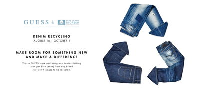 Denim Recycling GUESS