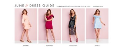 Shop Junes Dress Guide