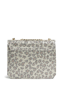 Famous LeopardPrint Crossbody Bag