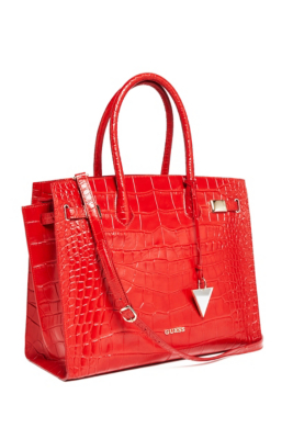 guess crocodile purse