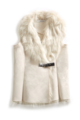 mk fur vest