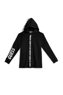 guess hoodie white