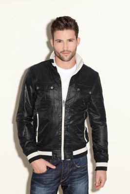 Varsity MockNeck Jacket