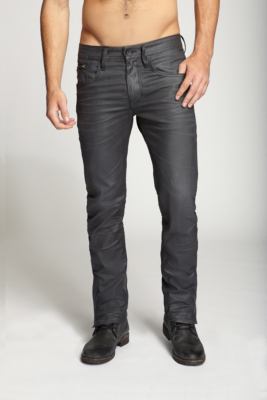 Vernon Slim-Fit Moto Jeans with Contoured Leg | GUESS.com
