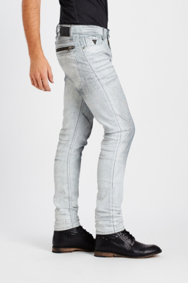 guess athletic tapered jeans