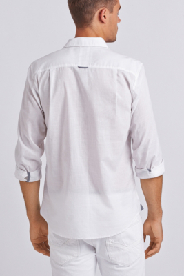 long sleeve popover shirt