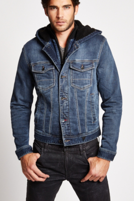 Hooded Dillon Jacket | GUESS.com