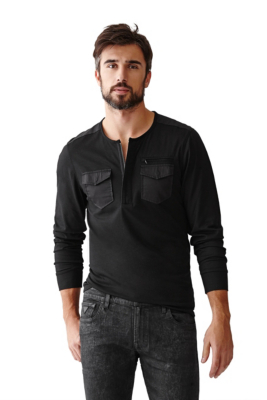 Conner LongSleeve HalfZip Henley