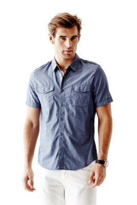 Men's Short Sleeve Shirts | GUESS