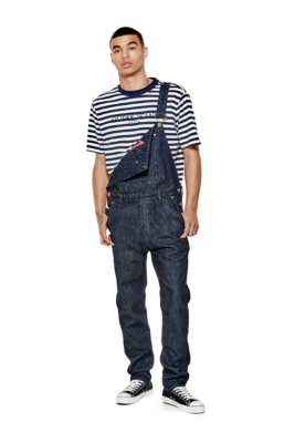 guess jeans overalls mens