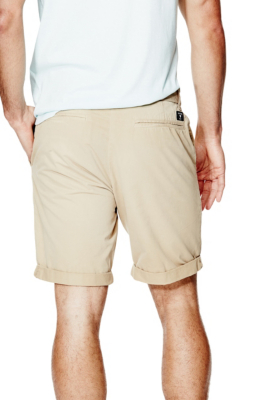 Summery Flat-Front Classic-Fit Shorts | GUESS.com