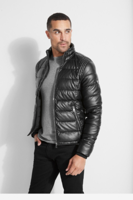 guess mens puffer coat