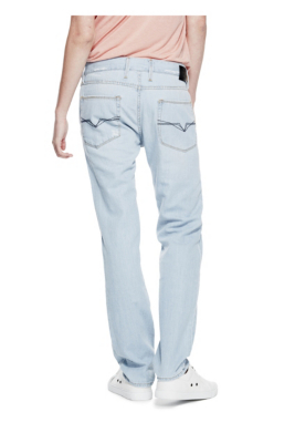 slim straight stretch jeans