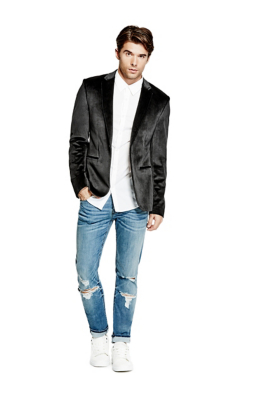 Fulham Velvet Slim Blazer