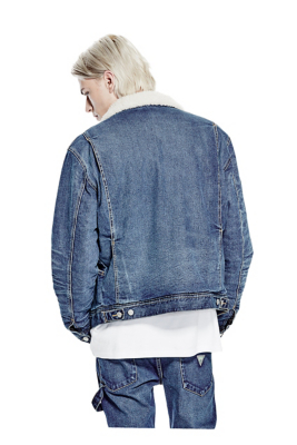 guess sherpa jacket