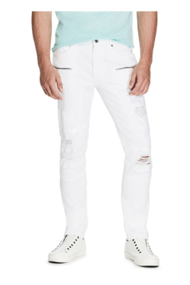 guess athletic tapered jeans