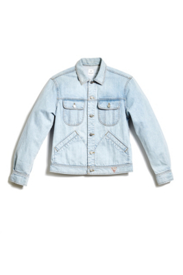 A$AP Rocky Logo Denim Jacket | GUESS.com