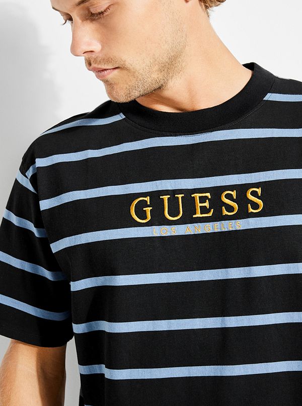 GUESS Originals '81 Oversized Doheny Striped Tee | GUESS.com