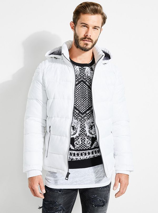 All Mens Sale Guess >> Noah Nylon Puffer Jacket Guess Com All Mens Sale Guess >> Noah Nylon Puffer Jacket Guess Com