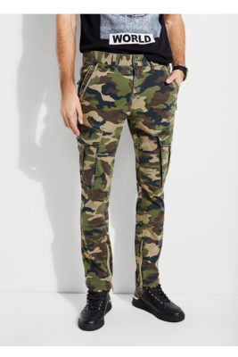 Carter Twill Camo Cargo Pants | GUESS.com