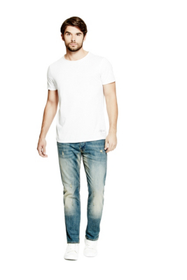 guess men's regular straight jeans