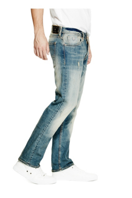 guess men's regular straight jeans