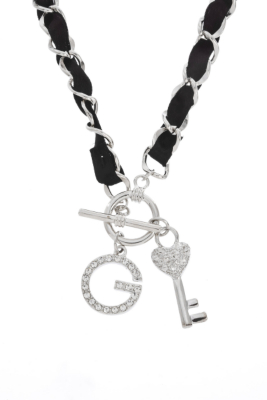 Ribbon Charm Necklace