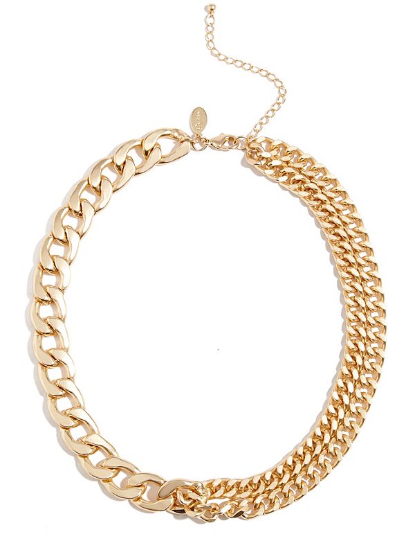 Gold-Tone Chunky Chain-Link Necklace | GUESS.com