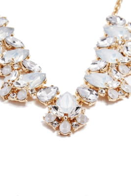 Lily GoldTone Statement Necklace