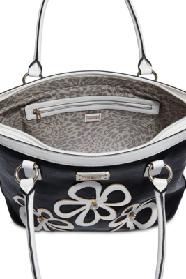 Avellino LaserCut Flower Tote Guess Factory Canada