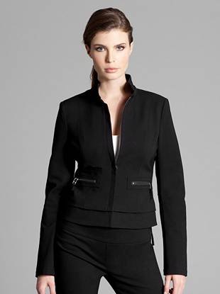 Olivia Zip Front Jacket | GUESS by Marciano