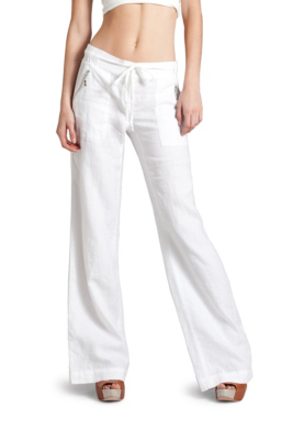 guess linen pants