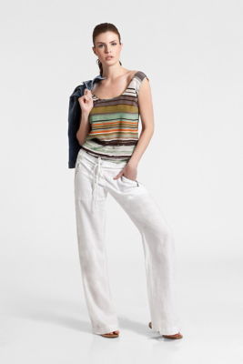 Andi Linen Zip Pant GUESS by Marciano