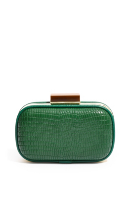 Embossed Minaudiere with Tortoiseshell Closure | GUESS by Marciano
