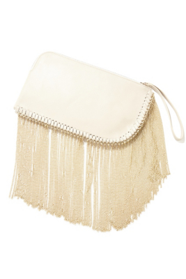 Fringe Wristlet Clutch