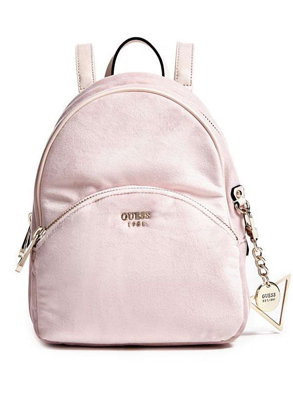 Bradyn Velvet Small Backpack | GUESS.com