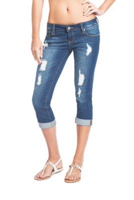 GUESS Annabelle Capri Jeans | eBay