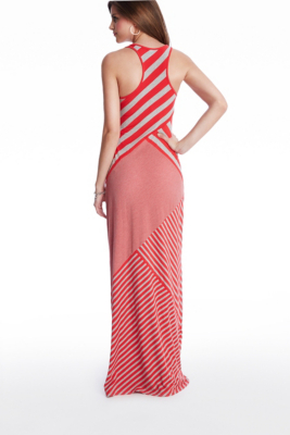 Belizia Striped Maxi Dress Guess Factory Canada