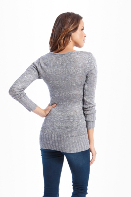 GUESS Dyani Sequin Sweater | eBay