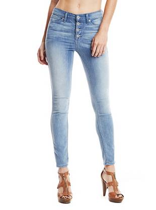 Clarissa High-Waist Skinny Jeans | Guess Factory Canada