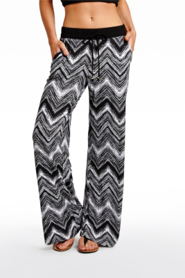 Alvie Printed Palazzo Pants Guess Factory Canada